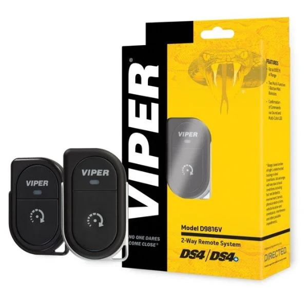 Viper remote starts and the yellow box they come in