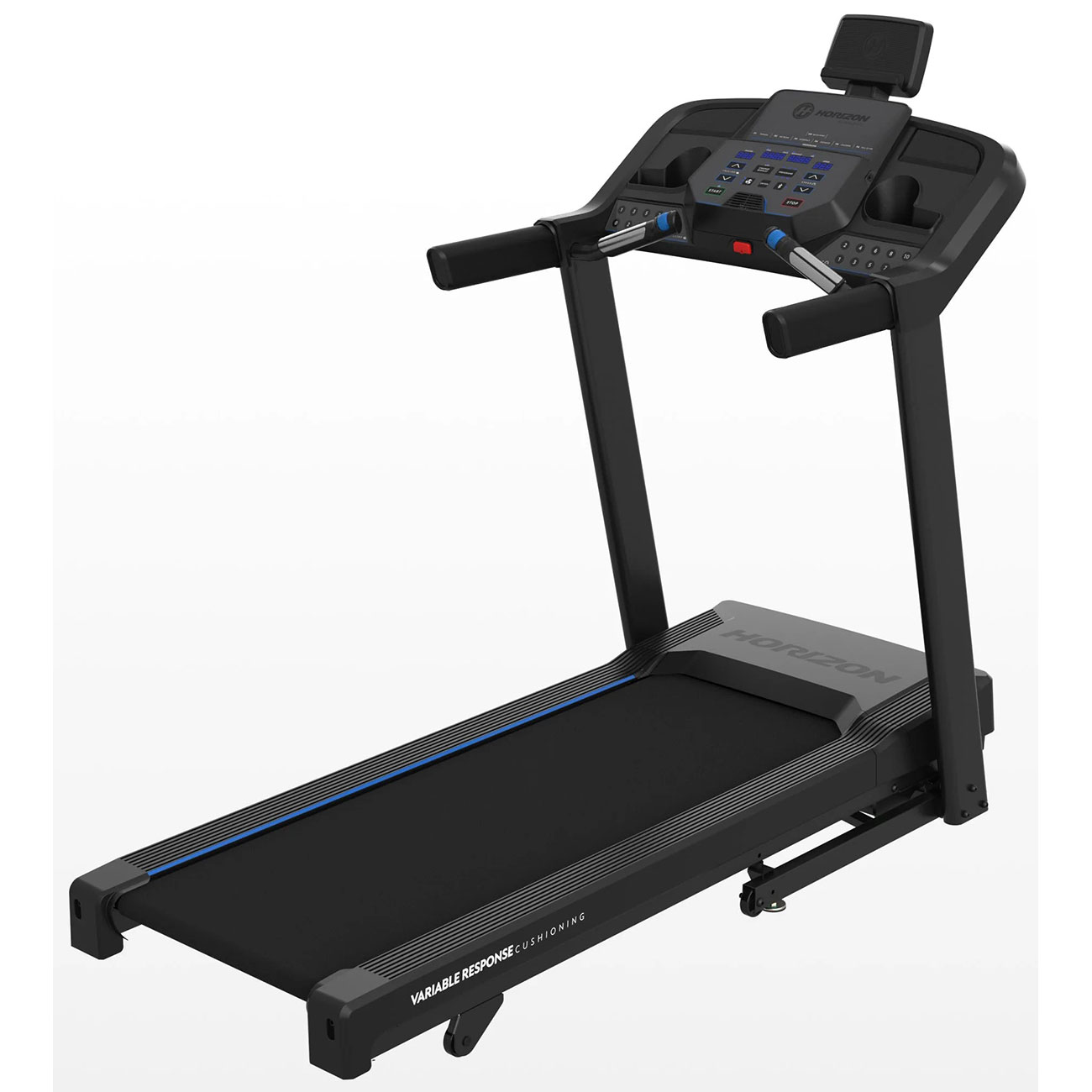 Rear Angled View Image of Treadmill