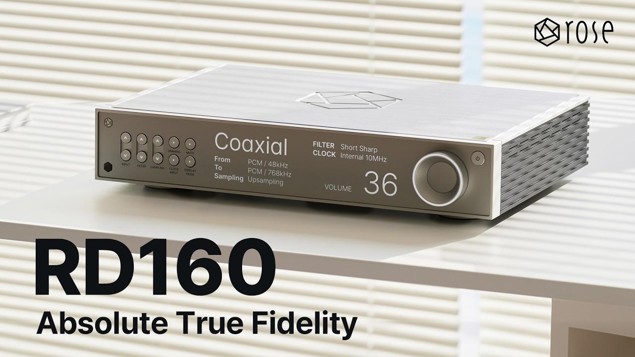 Watch RD160_Absolute True Fidelity DAC - HiFi Rose