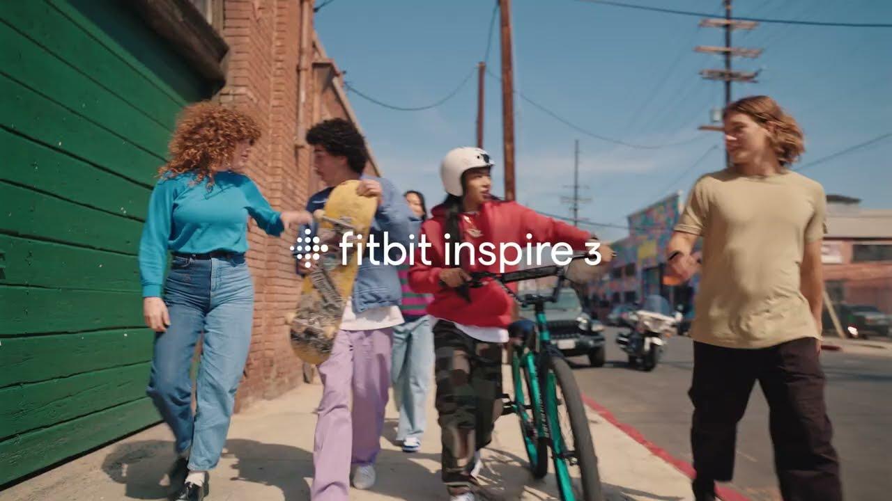 Watch Move more. Stress less. Fitbit Inspire 3