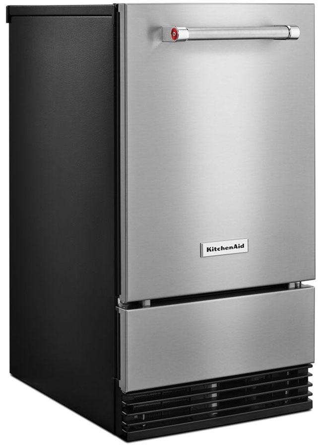 KitchenAid 18" Stainless Steel Ice Maker KUID308HPS Abt