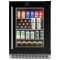 Danby Silhouette 5 Cu. Ft. Built-in Beverage Center Right-Hinge 24-Inch Wide in Black Frame