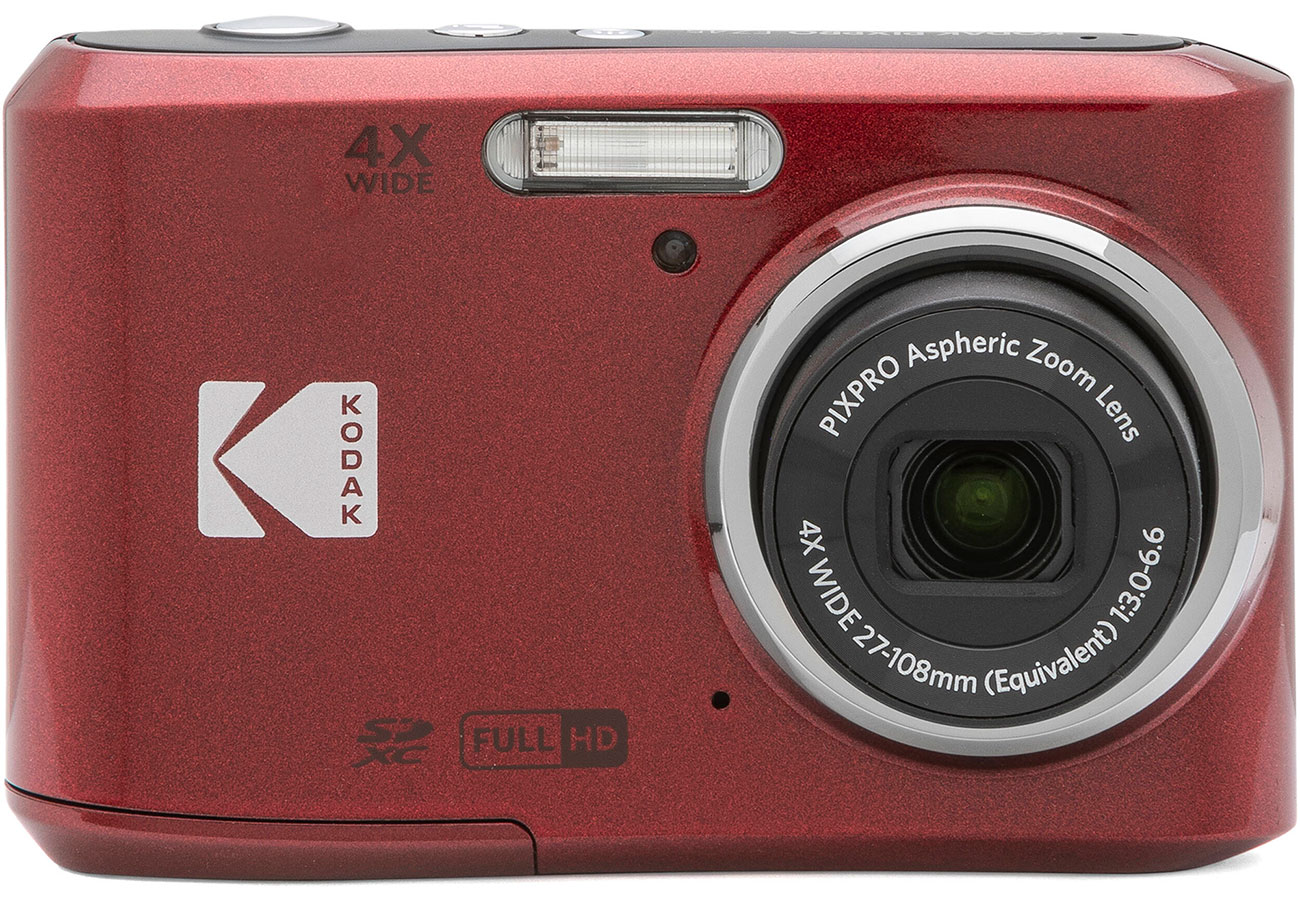 KODAK PIXPRO FZ45 Camera Friendly Zoom Point and Shoot 16MP in Red - FZ45RD