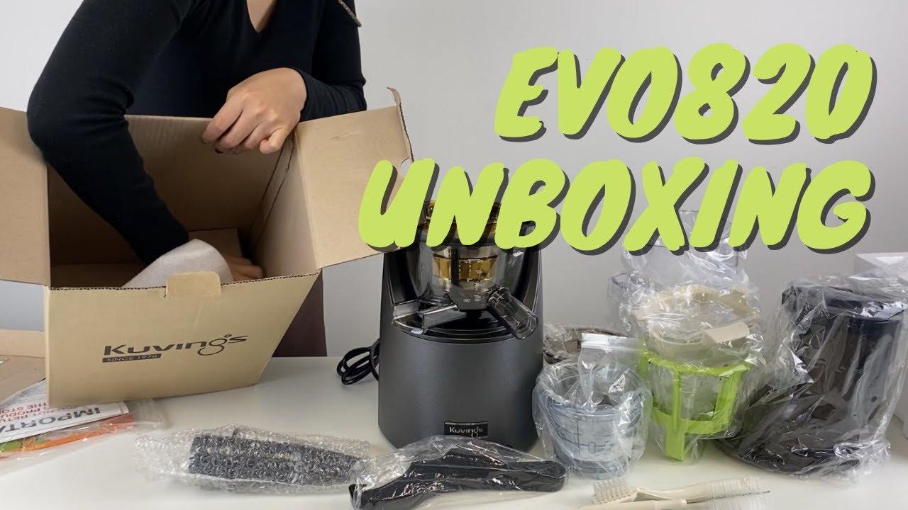 Watch Kuvings Whole Slow Juicer EVO820 Unboxing!