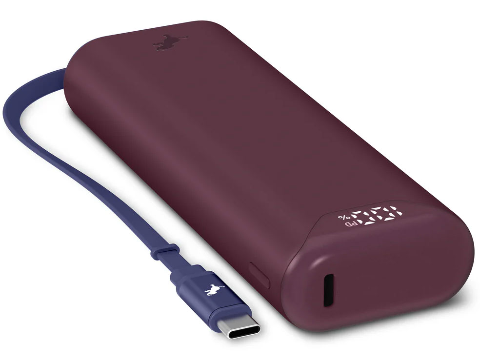 Side Angled View of Nimble Portable Charger
