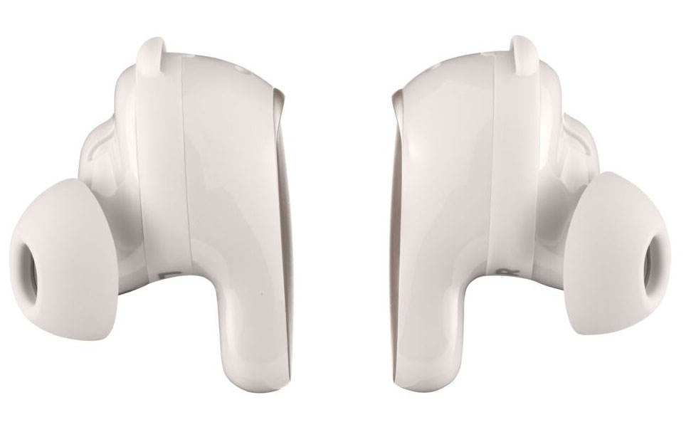 Side view of the earbuds