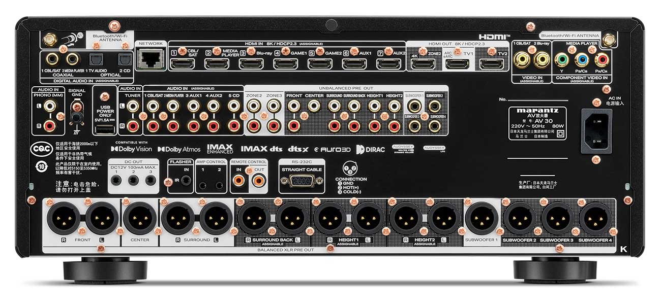 Marantz - AV30BK - Preamplifiers