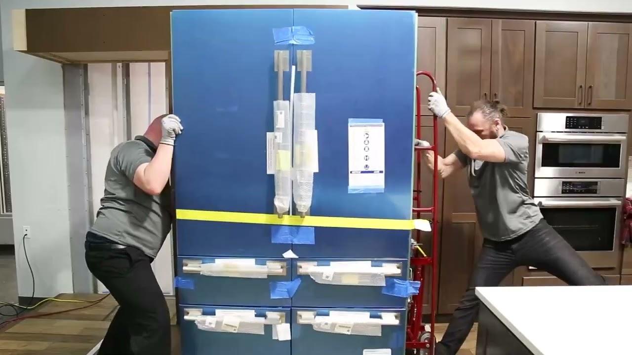 Watch Thermador Refrigeration Bottom Freezer 48-inch Installation