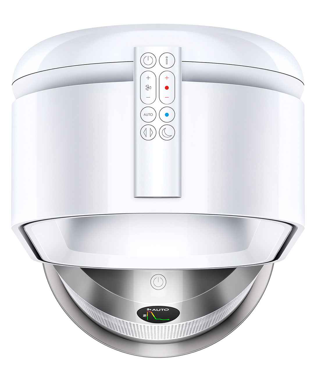 Top View of Dyson Air Purifier With Remote