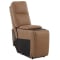 Flexsteel Sawyer Straight Console in Harvest Leather