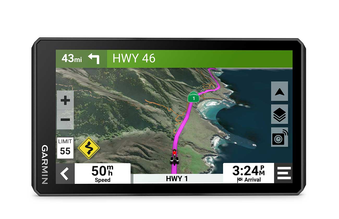 Front View Image of zumo XT2 GPS System