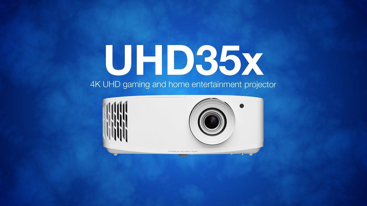 Watch Optoma UHD35x - 4K UHD gaming and home entertainment projector