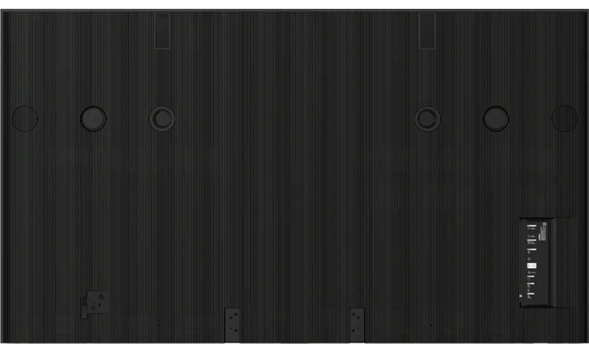 Back View of Sony TV
