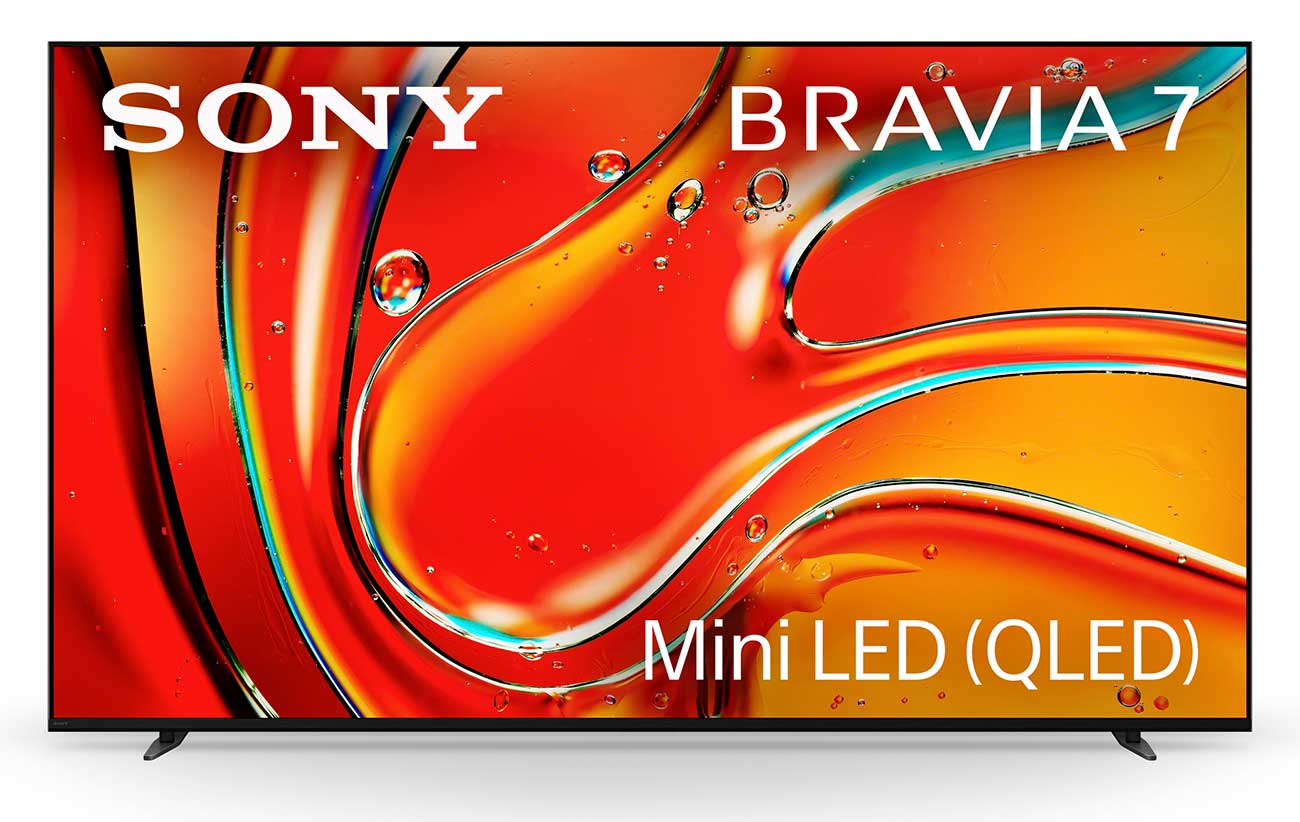 Sony 75-inch BRAVIA 7 Mini LED QLED 4K HDR Google TV - K75XR70