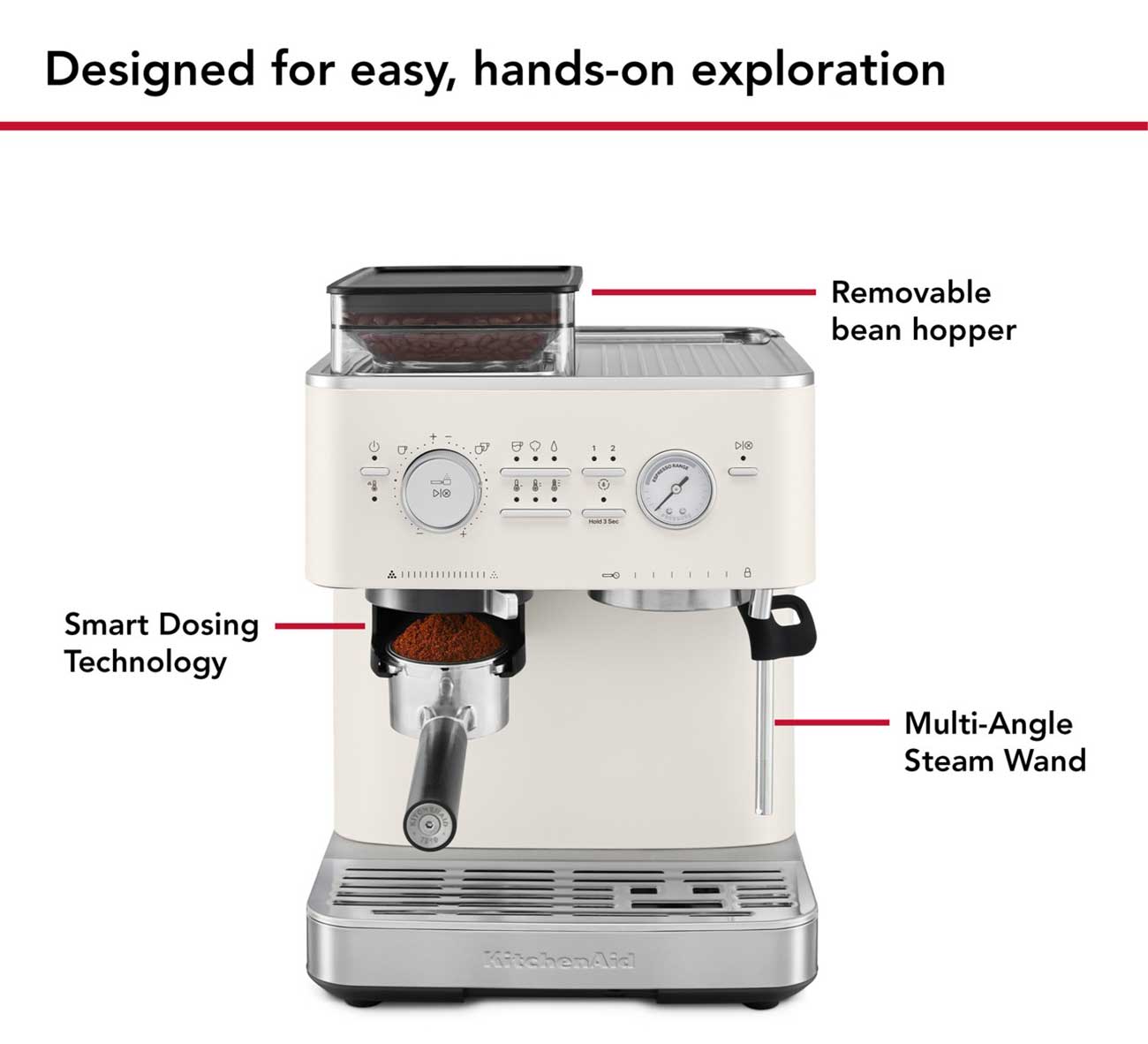 KitchenAid Semi Automatic Espresso Machine Features 2