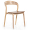 Four Hands Amare Dining Chair in Sonoma Butterscotch|Natural Leather