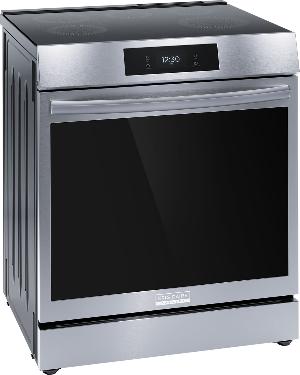 Angle View Of Frigidaire Induction Range