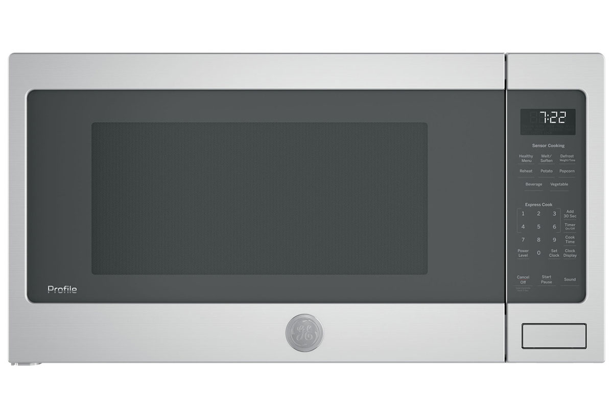 GE Profile 2.2 Cu. Ft. Stainless Microwave PES7227SLSS Abt