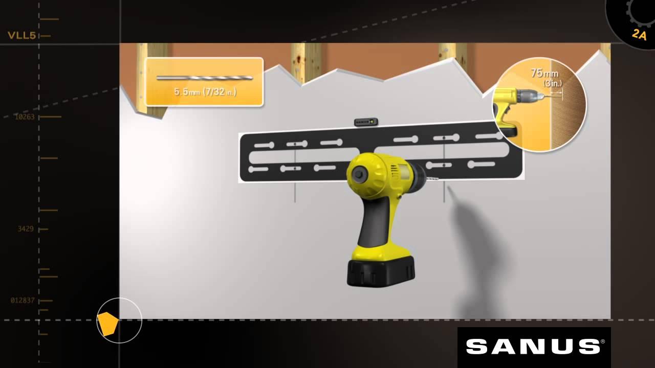 Watch How To Install Your SANUS VLL5 TV Mount