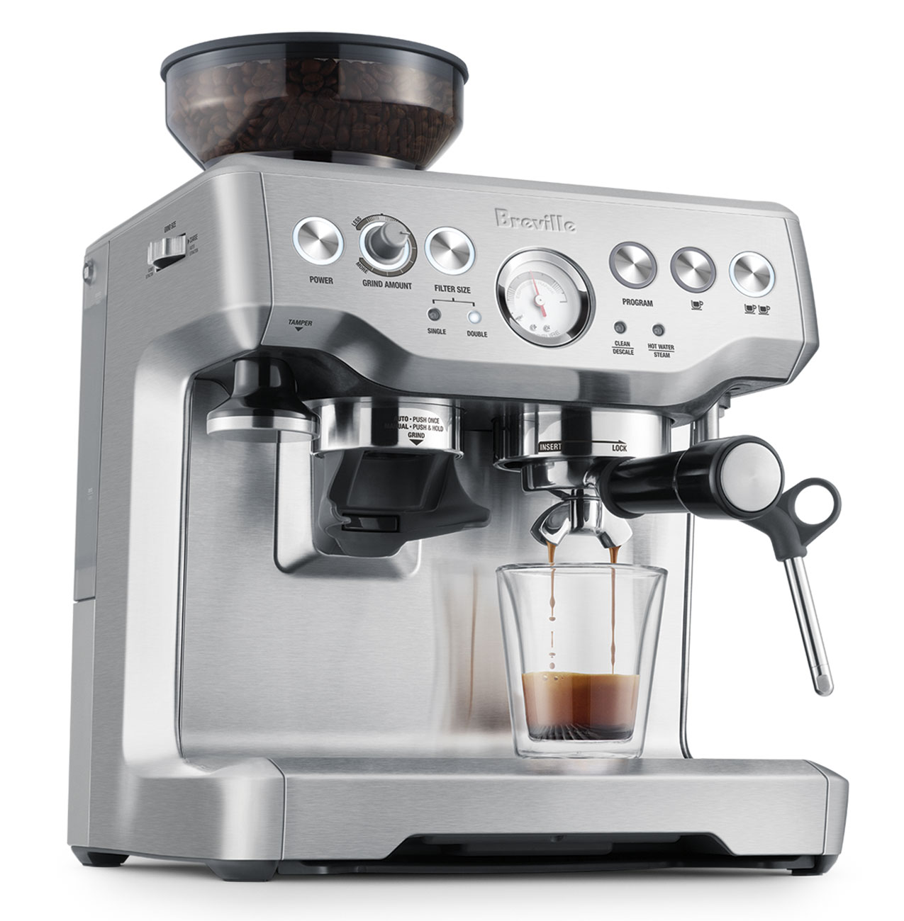 Front Right view of Espresso Machine