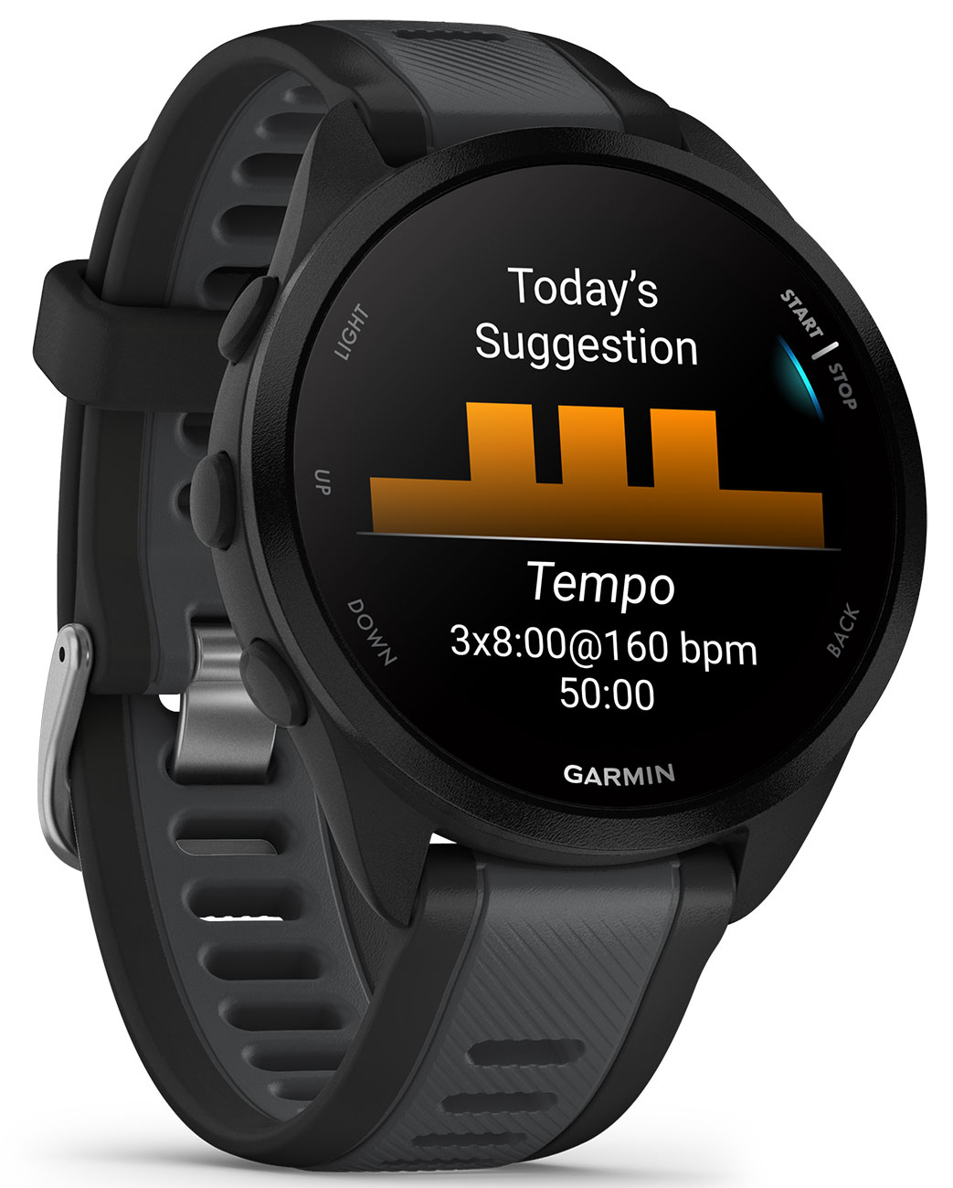 Front Left View of Garmin Smartwatch