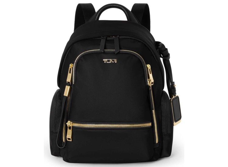 TUMI Voyageur Celina Small Backpack Black|Gold 1541662693 TUMI Voyageur Celina Small Backpack Black|Gold 1541662693