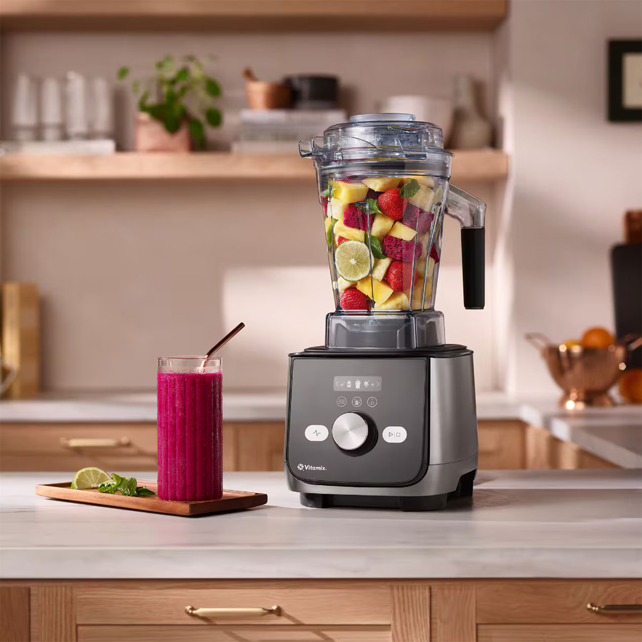 View of Vitamix Ascent X5 Blender on counter