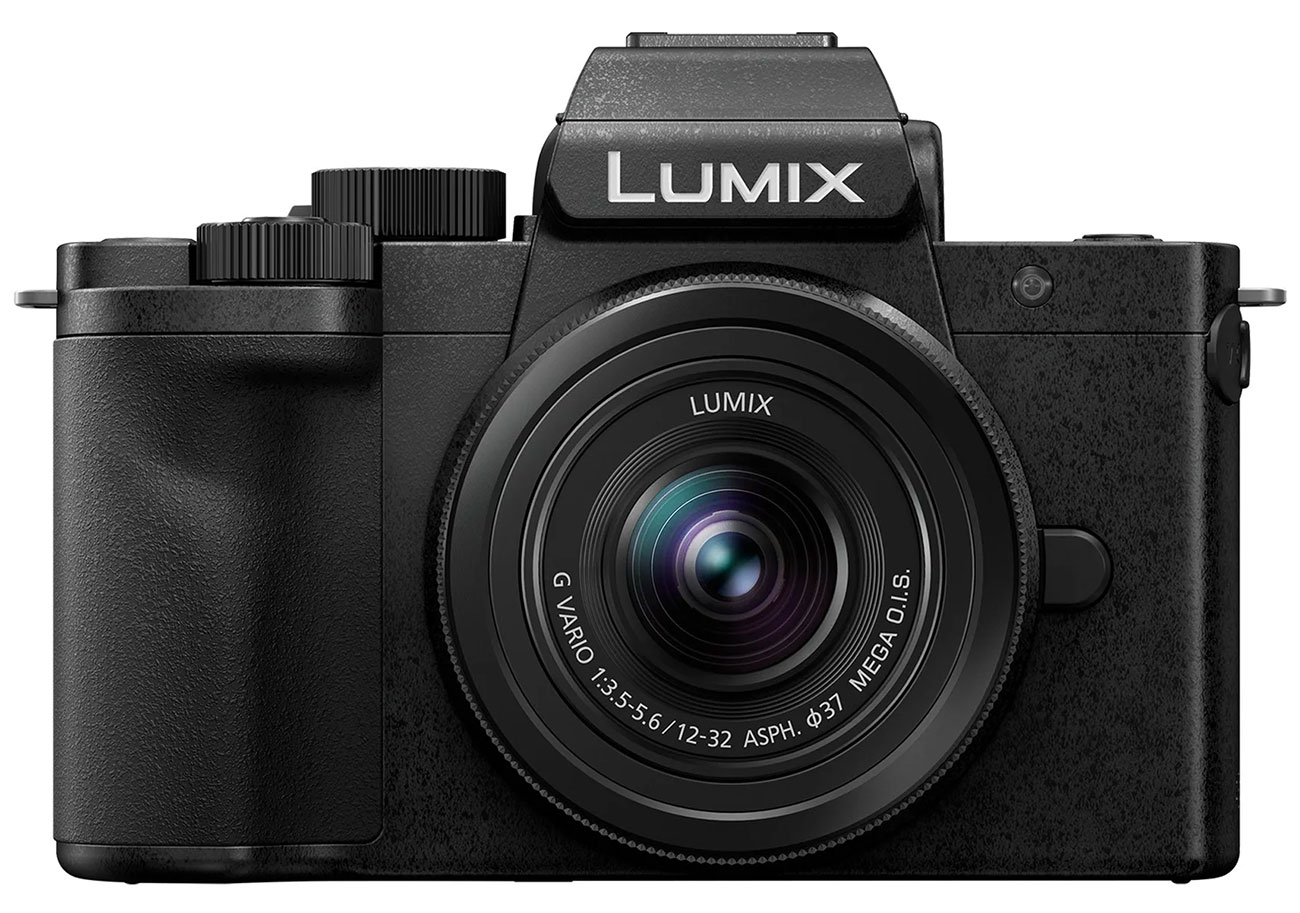 Panasonic G100D Mirrorless Camera with 12-32mm F3.5-5.6 Lens in Black - DC-G100DKK