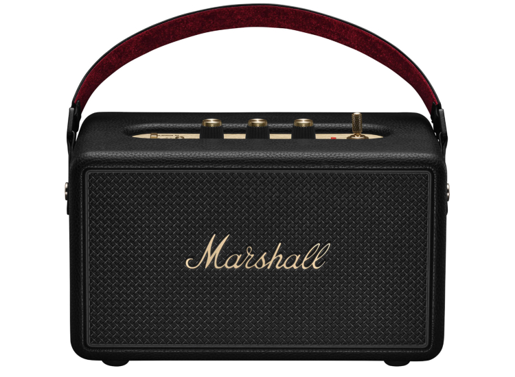 Marshall Kilburn III Portable Speaker Bluetooth in Black and Brass - 1007443
