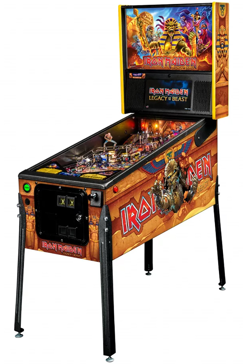 Main View of Stern Pinball Iron Maiden: Legacy Of The Beast Premium Edition