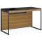 BDI Sequel 20 6103 Natural Walnut/Black Compact Desk