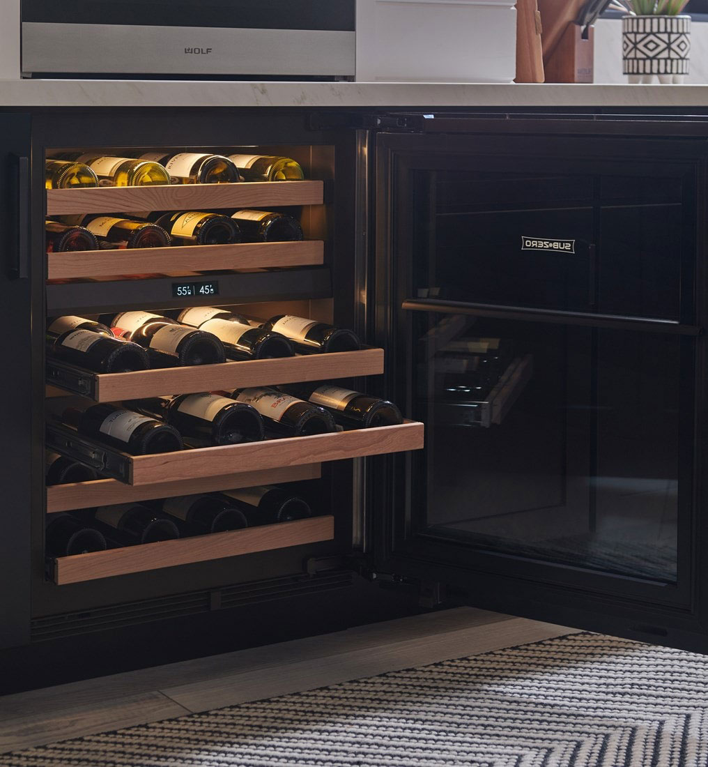Sub-Zero - DEU2450W/R - Wine Refrigerators and Beverage Centers