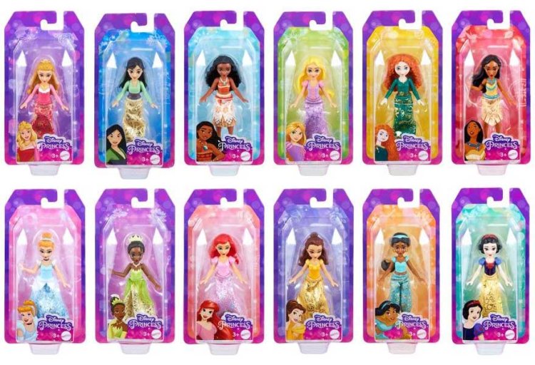 Mattel Disney Princess Small Poseable Doll (Each) MTTHLW69