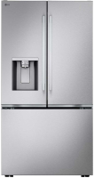 LG 26 Cu. Ft. Counter-Depth French Door Refrigerator 36-Inch Wide ADA in PrintProof Stainless Steel - LRYXC2606S