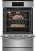 Alternate view of Frigidaire 24" Stainless Steel Single Gas Wall Oven - FFGW2426US