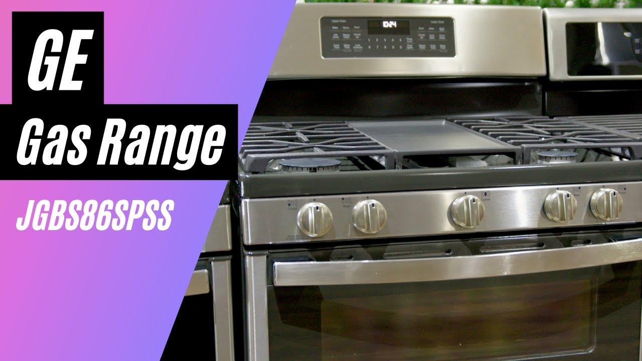 Watch GE JGBS86SPSS 30in Double Oven Gas Range