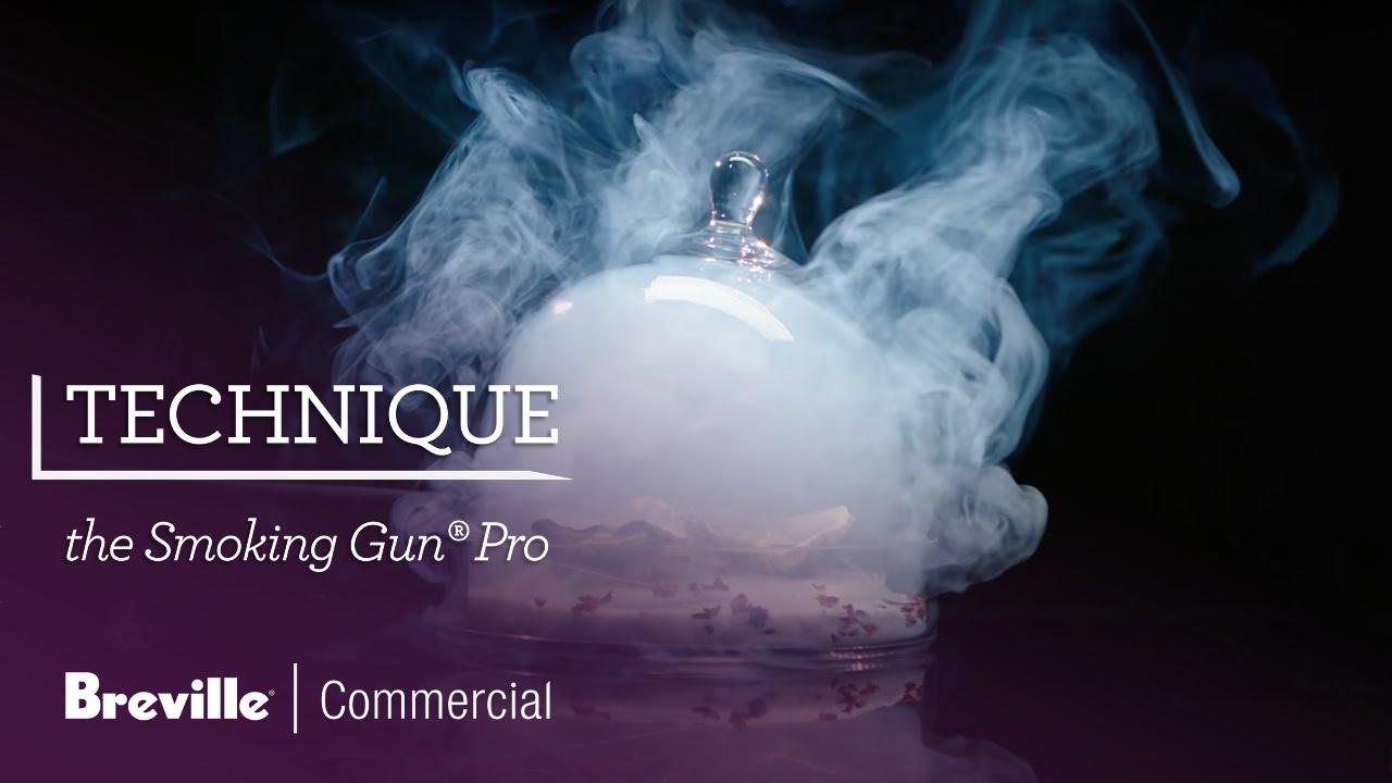Watch The Smoking Gun Pro | Master the technique: Smoking foods with a cloche | Breville Commercial