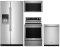 Thumbnail Image: KitchenAid Stainless Side-By-Side Refrigerator & Electric Convection Range Package