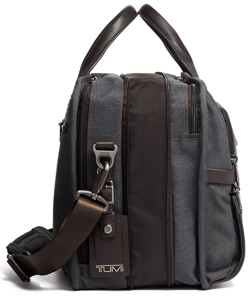 TUMI Alpha 3 Expandable Organizer Laptop Brief 1173131009