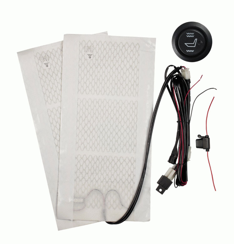 Metra Single Seat Heater With Illuminated 3 Position Switch