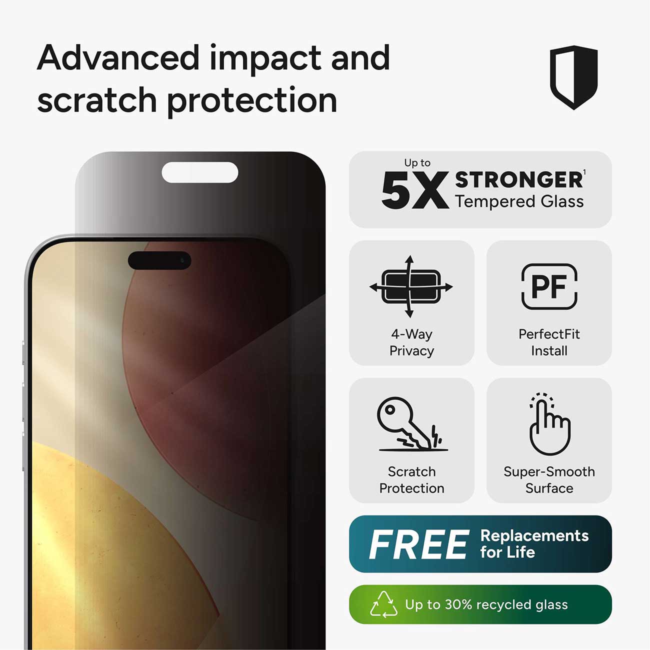Zagg - 200118666 - Screen Protectors