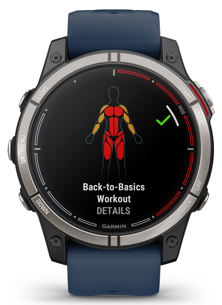 Front View of Garmin Watch