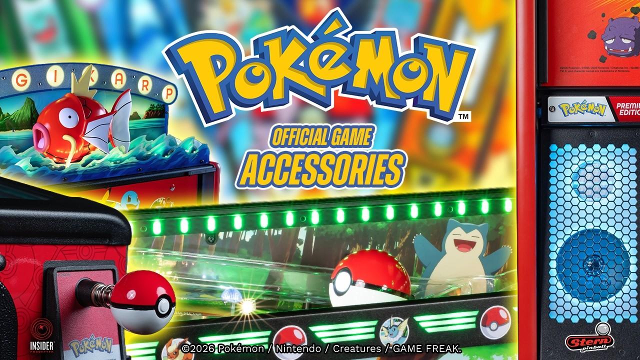 Watch Pokmon by Stern Pinball Accessories