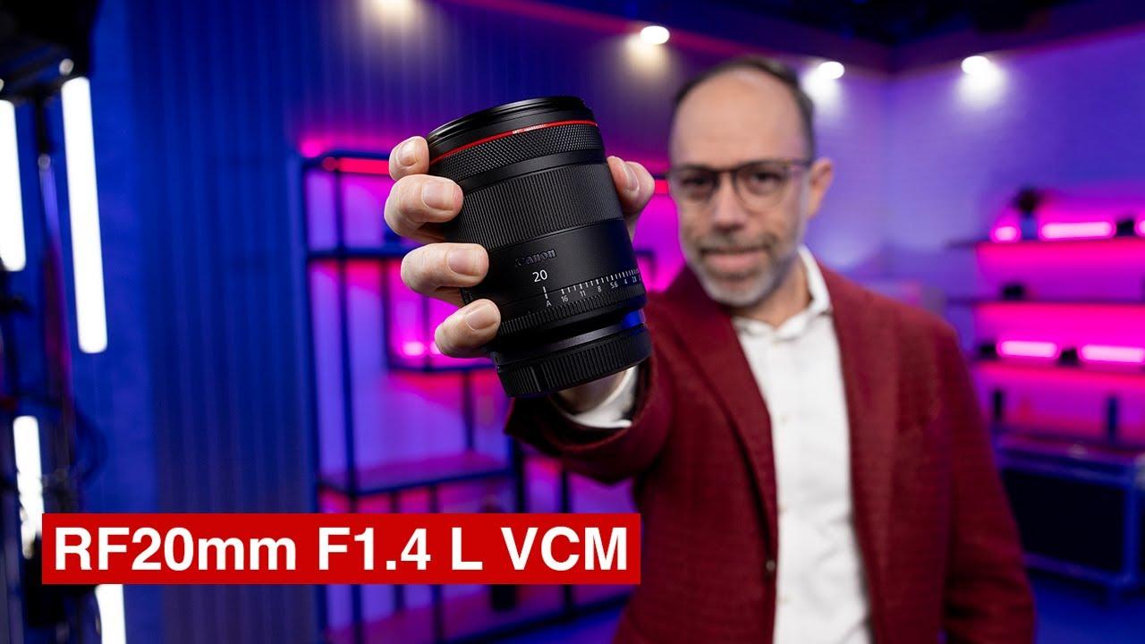 Watch The Canon RF20mm F1.4 L VCM Lens