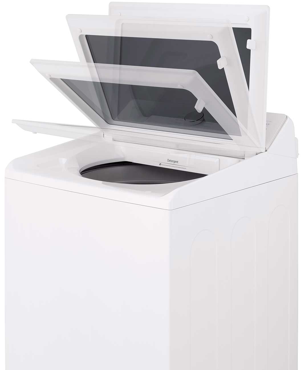 Slam Proof Lid view of LG Top Load Washer
