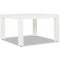 Sunset West Newport Square Dining Table in Satin White