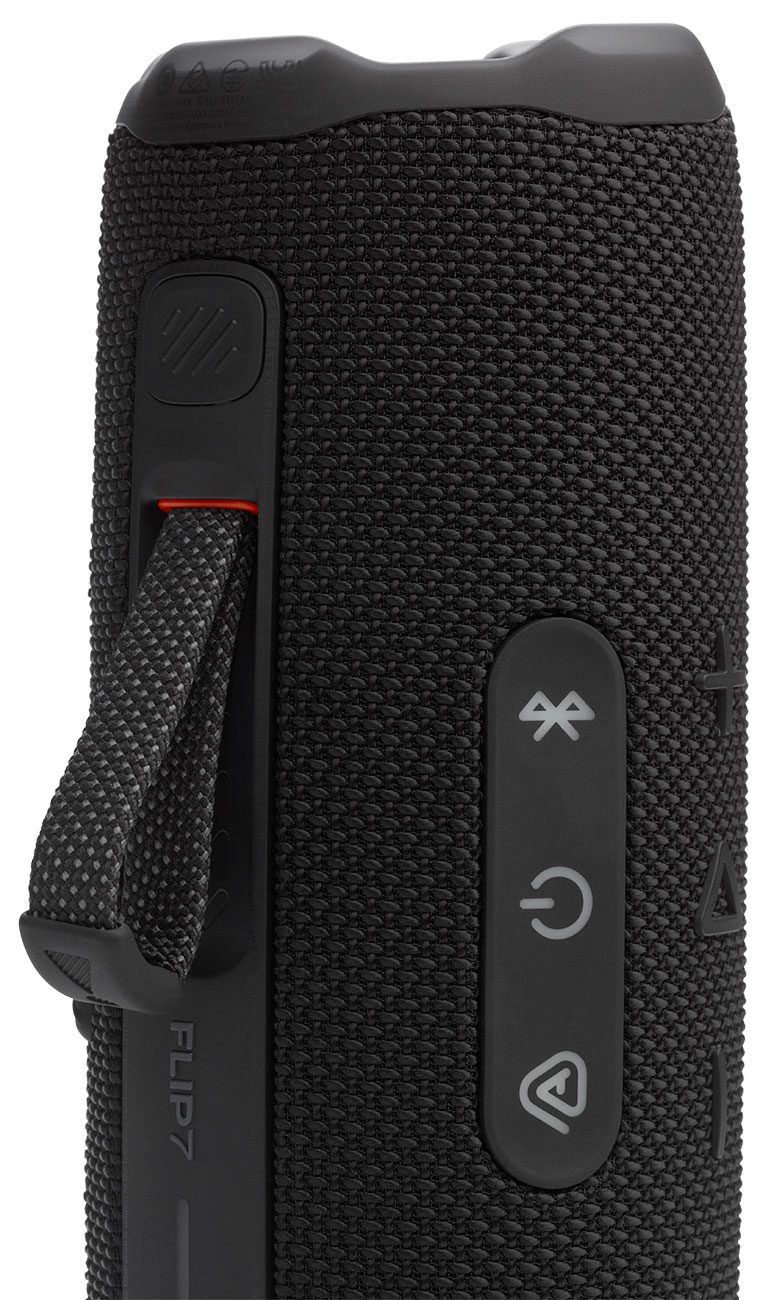 Top View of JBL Bluetooth Portable Speaker Buttons