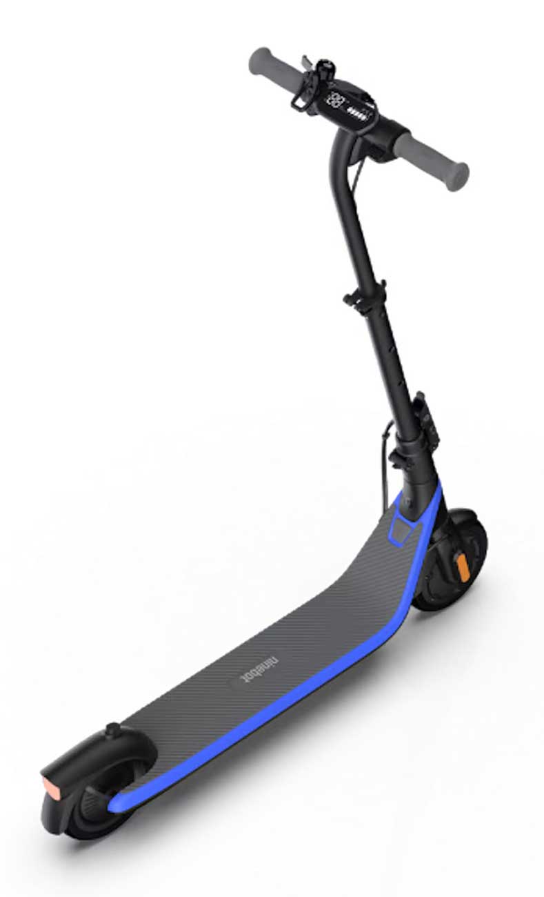 Rear Left view of Electric Scooter