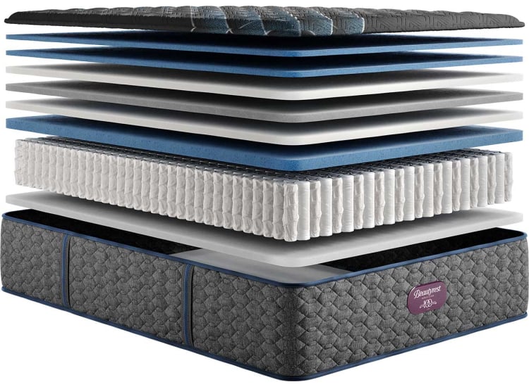 Beautyrest World Class Mattress - Level 4 - Medium - Queen - 700812551-1050