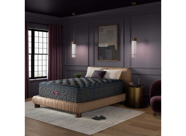 Beautyrest World Class Mattress - Level Four - Plush Pillow Top - Queen - 700812554-1050
